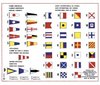Flaggensignale International zum aufkleben