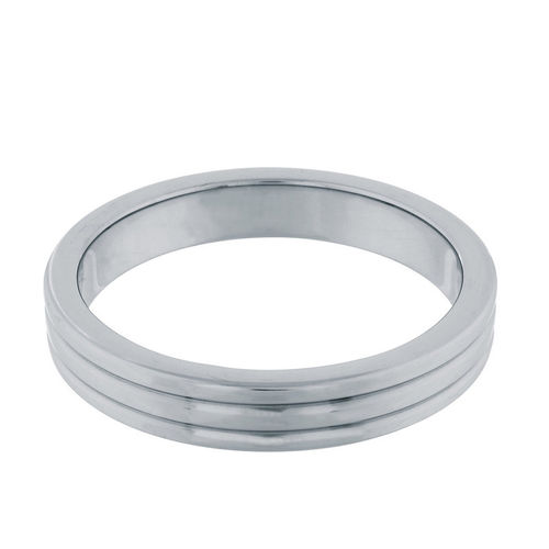 Steel Power - Cockring Ribbed 50 mm