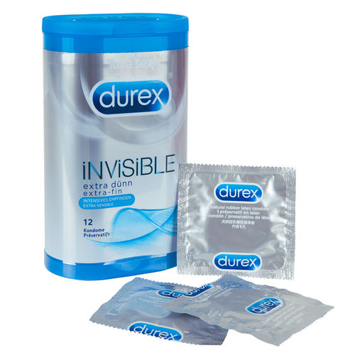 Durex Invisible extra dünn 12er