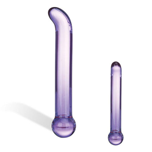 Gläs Purple G-Spot Tickler