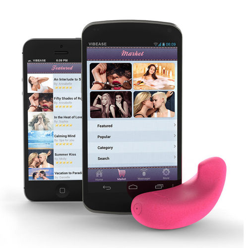 Vibease - Vibrator Version Pink (iPhone & Android)