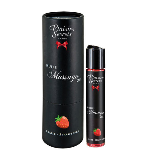 Massage-Öl mit Erdbeer-Aroma