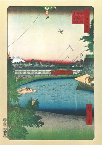 Utagawa Hiroshige, Bild Nr. 03. Yamashita in Ueno