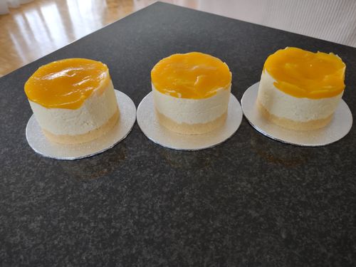 Mini Mango Cheese Cake 100% Glutenfrei ab 6 Stück