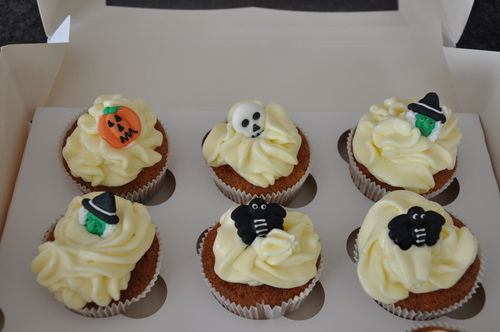 Halloween Cupcakes 6 Stück