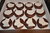 Sacher Cupcakes mit Pferdekopf Motiv 6 Stück 100% Glutenfrei