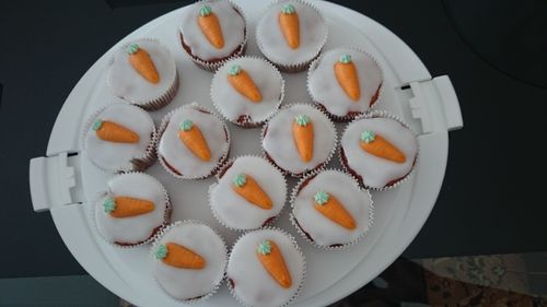 Mini Klassische Rüeblie Cupcakes12 mini