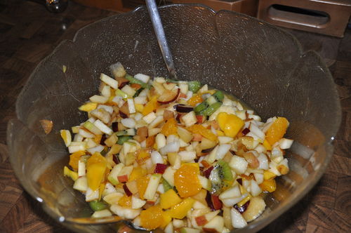 Fruchtsalat Becher oder Glass ab 10 Personen