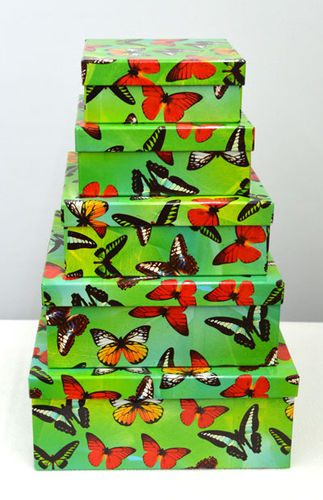 Geschenkboxen-Set "Schmetterling"