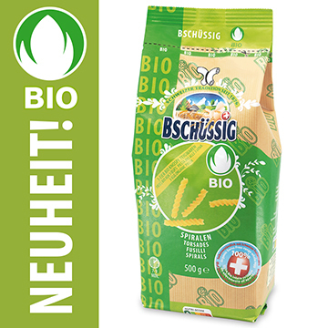 Bschüssig Bio Knospe 3-Eier Nudeln breit 8mm