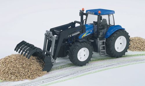 New Holland T8040 mit Frontlader
