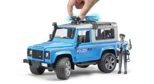 Land Rover Defender Polizeifahrzeug