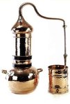 Dekorative Destillieranlage, Kolonnenbrennerei 3L &amp; Thermometer