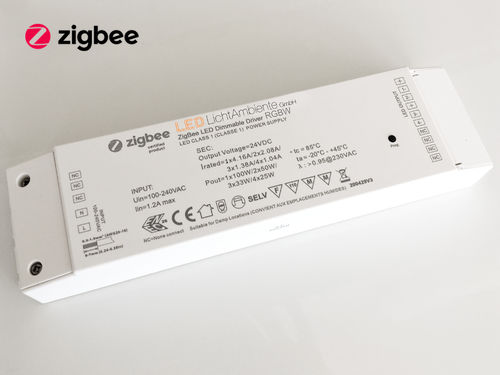 Zigbee 3.0 - Dimmbares RGBW LED Netzteil - 24V-100W