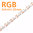 RGB LED Strip - LLA-DA2402412NO / 16.4W / IP20 inkl. 2m Anschlusskabel