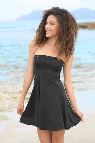 Strandkleid schwarz - Belina