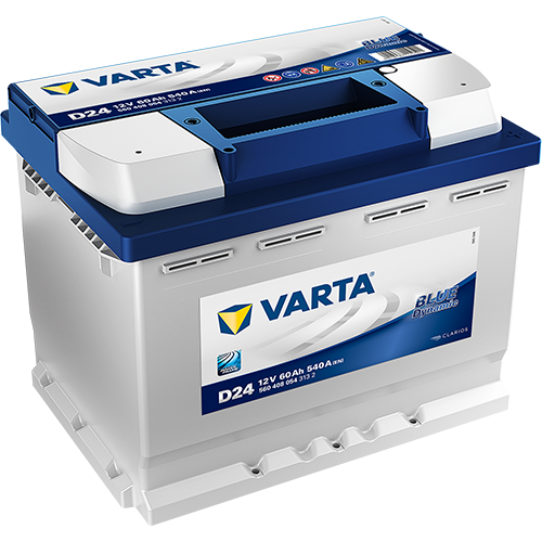 Starterbatterie Blue Dynamic VARTA 12V 60Ah 540A - D24