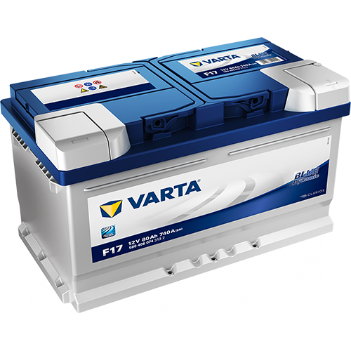 Starterbatterie Blue Dynamic VARTA 12V 80Ah 740A - F17