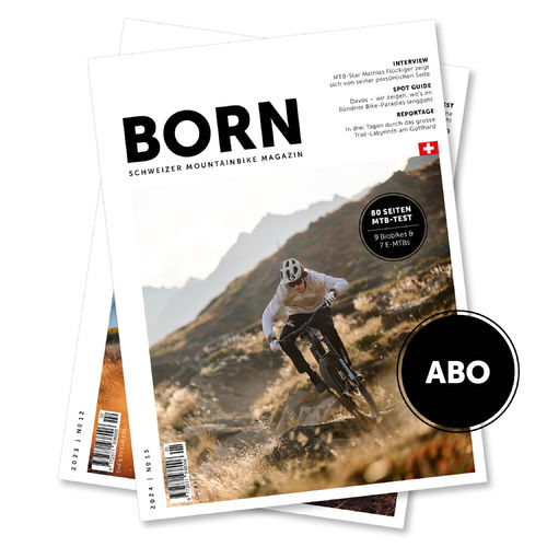 BORN Mountainbike Magazin - Abonnement (nur in der Schweiz erhältlich)