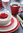 Essteller "Alice" (red) GreenGate. Speiseteller - Dinnerplate
