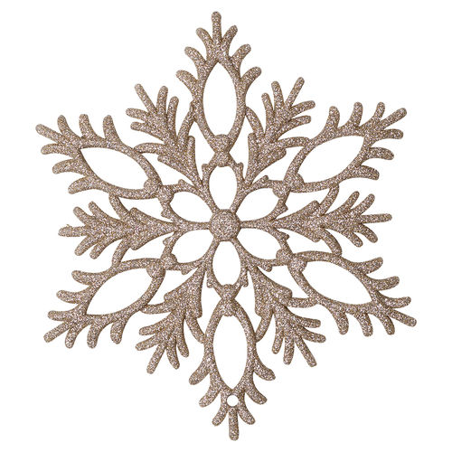 Dekoaufhänger "Schneeflocke" (gold) von GreenGate. Snowflake hanging