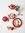 Latte Cup "Fleur" (red) von GreenGate. Tasse - Becher - Chacheli
