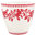 Latte Cup "Fleur" (red) von GreenGate. Tasse - Becher - Chacheli