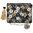 Handtasche "Floral" (black with pale pink) von GreenGate. Hand bag