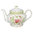 Teekanne "Mary" (white) von GreenGate. Teapot round