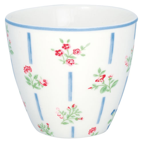 Latte Cup "Hannah" (white) von GreenGate. Tasse - Becher - Chacheli
