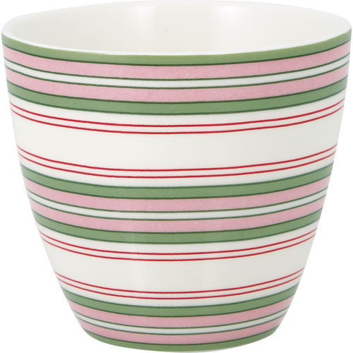 Latte Cup "Carola" (white) von GreenGate. Tasse - Becher - Chacheli