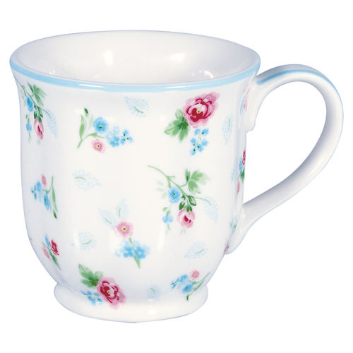 Tasse "Alma" (petit white) von GreenGate. Tea mug