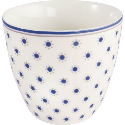 Latte Cup "Harriet" (white) von GreenGate. Tasse - Becher - Chacheli