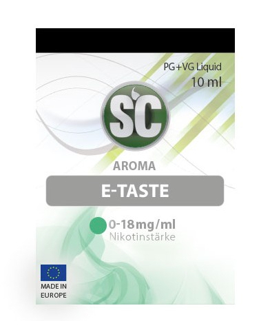 E-Taste Liquid mit Energy Geschmack und Nikotin