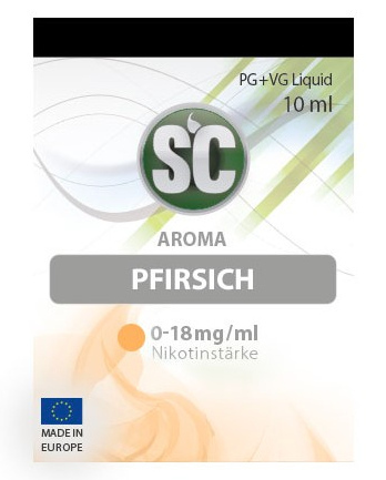 Pfirsich Liquid mit Nikotin