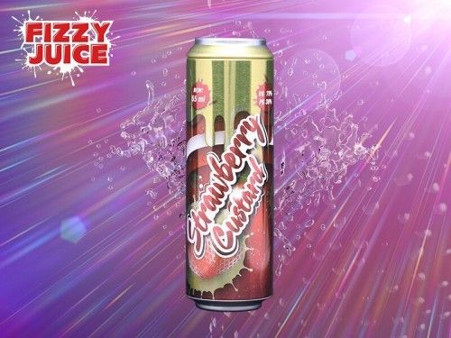 Fizzy Strawberry Custard Shake & Vape Liquid 55ml