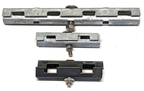 Connecteur des grilles à double fils, 2 parts
