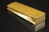 Blockbodenbeutel aus 3-lagigem Kaschierverbund - 105+65x297 mm 500g gold