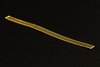 Streifenverschlüsse / Verschlussklammern - 180/8 mm gold