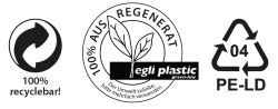 Oeko-Siegel_Egli_Plastic_Regenerat_LDPE