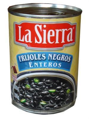 Frijoles Negros enteros, La Sierra 560g