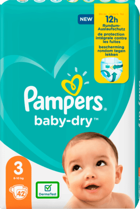 Pampers Baby Dry Taille 3