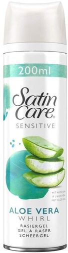 Gillette Satin Care Sensitive Aloe Vera gel à raser