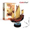 CubicFun 3D-Puzzle - Chinese Sailboat