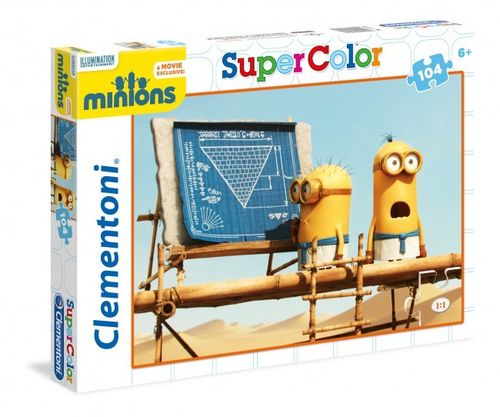 Clementoni - Super Color Puzzle - Minions