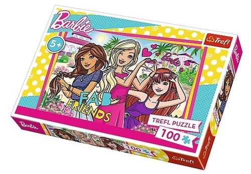 Trefl - Barbie FAB Friends - 100 Teile Puzzle