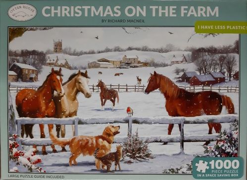 Otter House - Christmas on the Farm - 1000 Teile