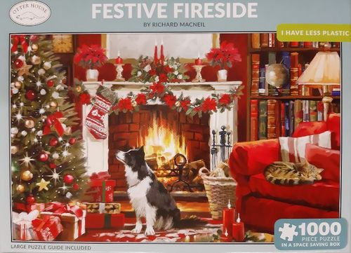 Otter House - Festive Fireside - 1000 Teile
