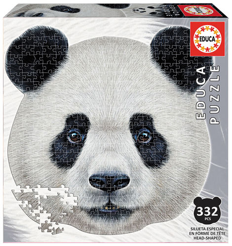 Educa - Panda - 353 Teile Face Shaped