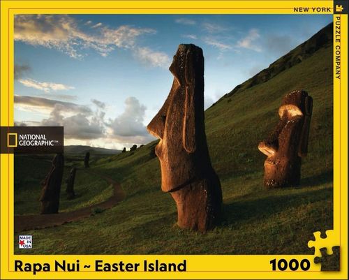 New York Puzzle Company - Rapa Nui - Easter Island - 1000 Teile